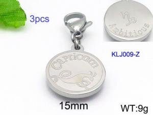 Stainless Steel Charms with Lobster - KLJ009-Z