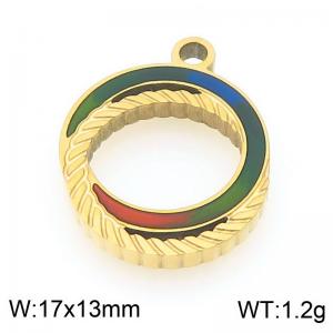 Stainless Steel Charms - KLJ10114-ZLA