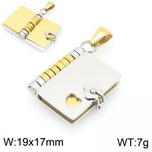 Stainless Steel Charms - KLJ10138-ZLA