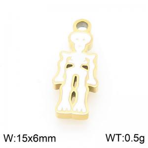 Stainless Steel Charms - KLJ10386-ZLA