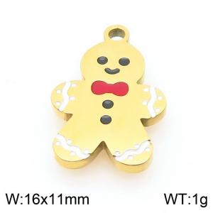 Stainless Steel Charms - KLJ10454-ZLA