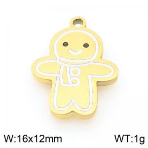 Stainless Steel Charms - KLJ10460-ZLA
