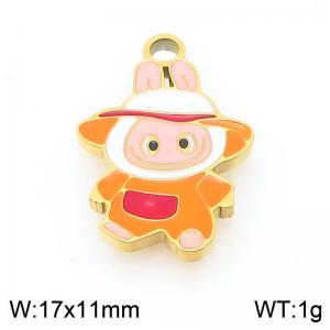 Stainless Steel Charms - KLJ10466-ZLA