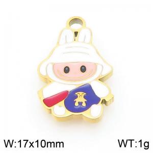 Stainless Steel Charms - KLJ10467-ZLA
