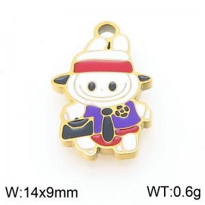 Stainless Steel Charms - KLJ10469-ZLA