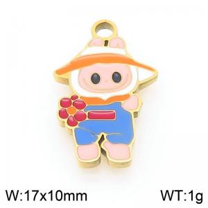 Stainless Steel Charms - KLJ10472-ZLA