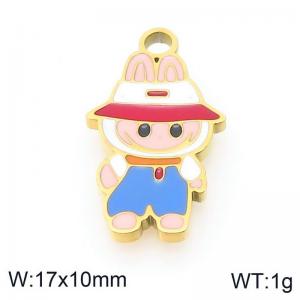 Stainless Steel Charms - KLJ10497-ZLA