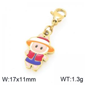 Stainless Steel Charms - KLJ10517-Z