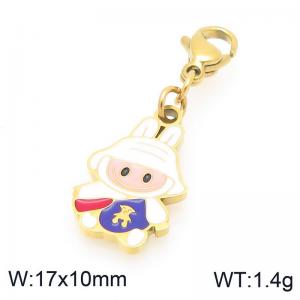 Stainless Steel Charms - KLJ10518-Z