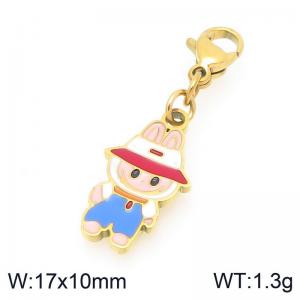 Stainless Steel Charms - KLJ10521-Z