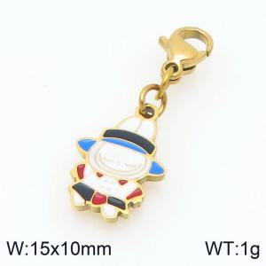 Stainless Steel Charms - KLJ10522-Z