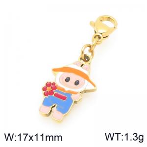 Stainless Steel Charms - KLJ10524-Z