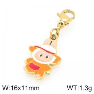 Stainless Steel Charms - KLJ10525-Z