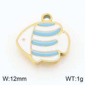 Stainless Steel Charms - KLJ10764-ZLA