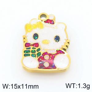 Stainless Steel Charms - KLJ10894-ZLA