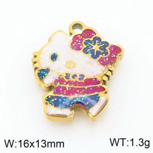 Stainless Steel Charms - KLJ10898-ZLA