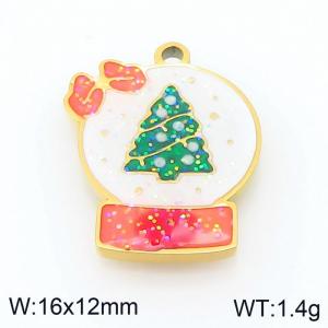 Stainless Steel Charms - KLJ10899-ZLA