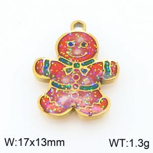 Stainless Steel Charms - KLJ10904-ZLA