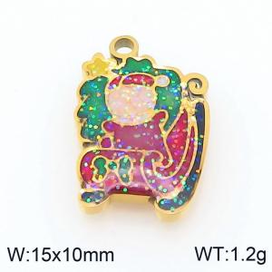 Stainless Steel Charms - KLJ10906-ZLA