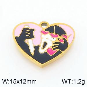 Stainless Steel Charms - KLJ10912-ZLA
