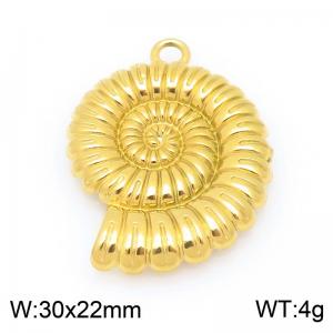 Stainless Steel Charms - KLJ11089-ZWGYL