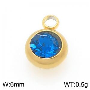 Stainless Steel Charms - KLJ11127-ZWGYL