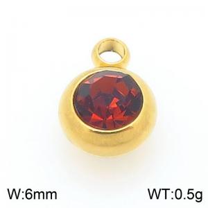 Stainless Steel Charms - KLJ11140-ZWGYL
