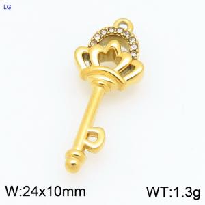 Stainless Steel Charms - KLJ11394-Z