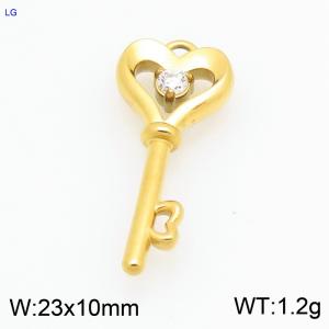 Stainless Steel Charms - KLJ11395-Z