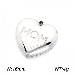 Stainless Steel Charms - KLJ11550-Z