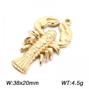 Stainless Steel Charms - KLJ11578-ZLA