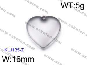 Stainless Steel Charms - KLJ135-Z