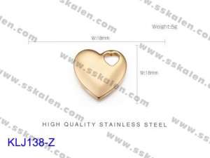 Stainless Steel Charms - KLJ138-Z
