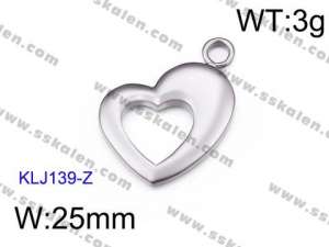Stainless Steel Charms - KLJ139-Z