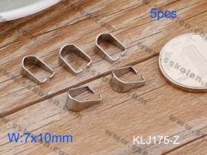 Stainless Steel Pendant Clasp--5pcs Pirce - KLJ175-Z