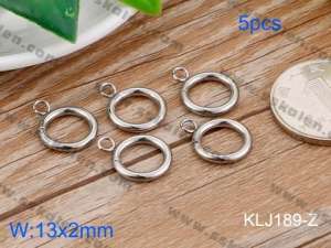 Stainless Steel Charms - KLJ189-Z