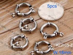 Stainless Steel Charms - KLJ195-Z