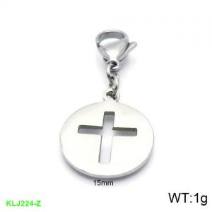 Stainless Steel Charms with Lobster - KLJ224-Z