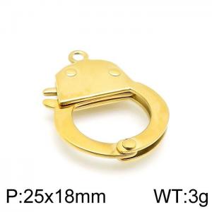 SS Heart Lobster Clasp - KLJ4754-Z