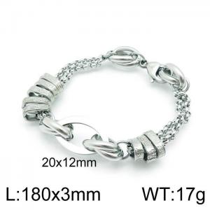 Stainless Steel Bracelet(women) - KLJ5216-Z