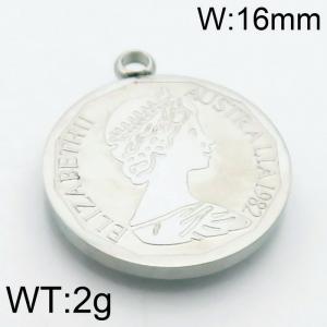 Stainless Steel Charms - KLJ6795-Z