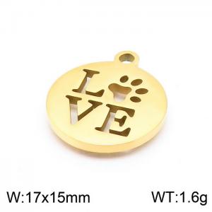 Stainless Steel Charms - KLJ7112-Z