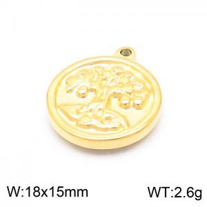 Stainless Steel Charms - KLJ7129-Z