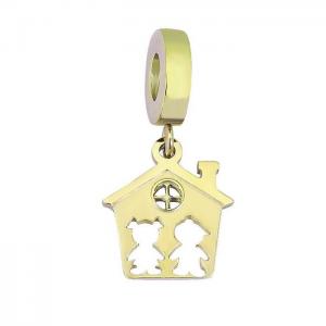 Stainless Steel Charms - KLJ7539-PA