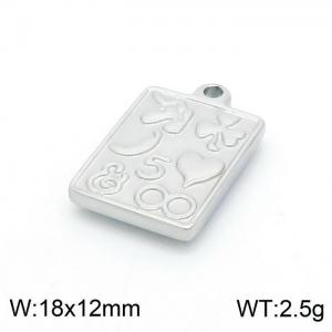 Stainless Steel Charms - KLJ7632-Z