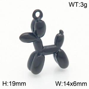 DIY Cute Black Dog Accessories - KLJ9104-Z