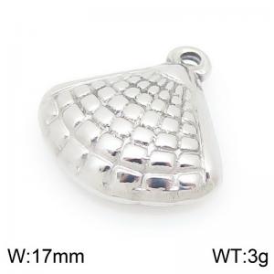 17mm Stainless Steel Shell Charm - KLJ9914-Z
