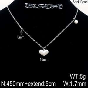 Stainless Steel Necklace - KN106836-Z