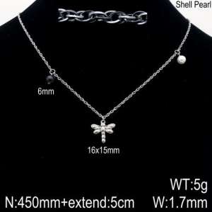 Stainless Steel Necklace - KN106838-Z