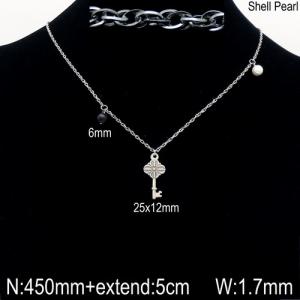 Stainless Steel Necklace - KN106841-Z